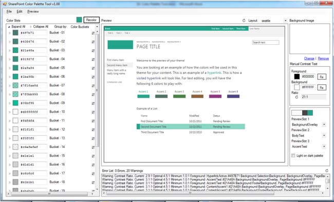 select color for recolor